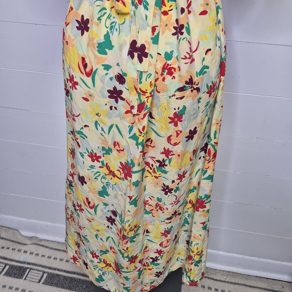 Vintage Weinberg Floral Button Down Dress Size M - Picture 8 of 13